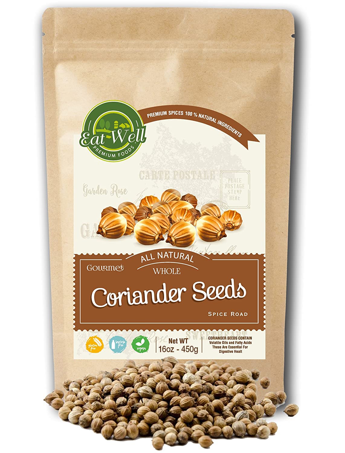 Eat Well Premium Whole Coriander Seeds