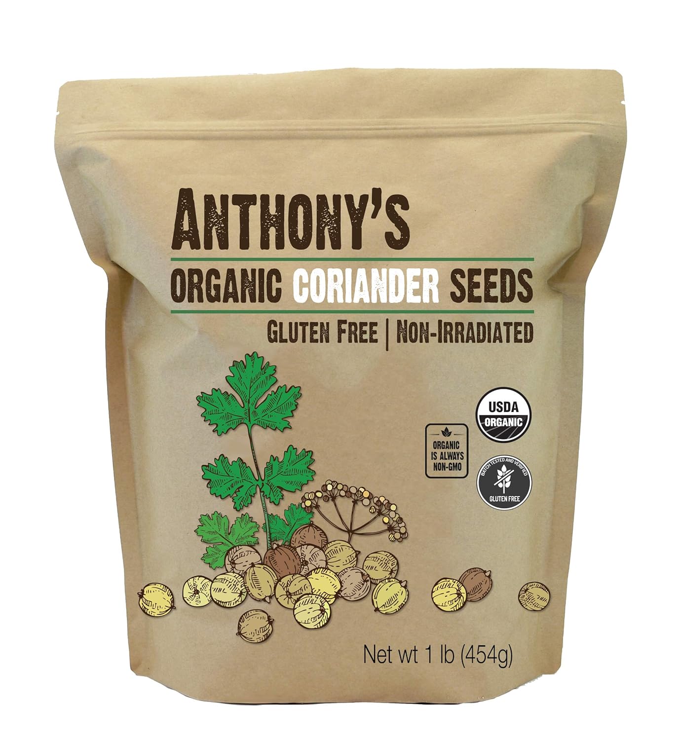 Anthony's Organic Coriander Seeds