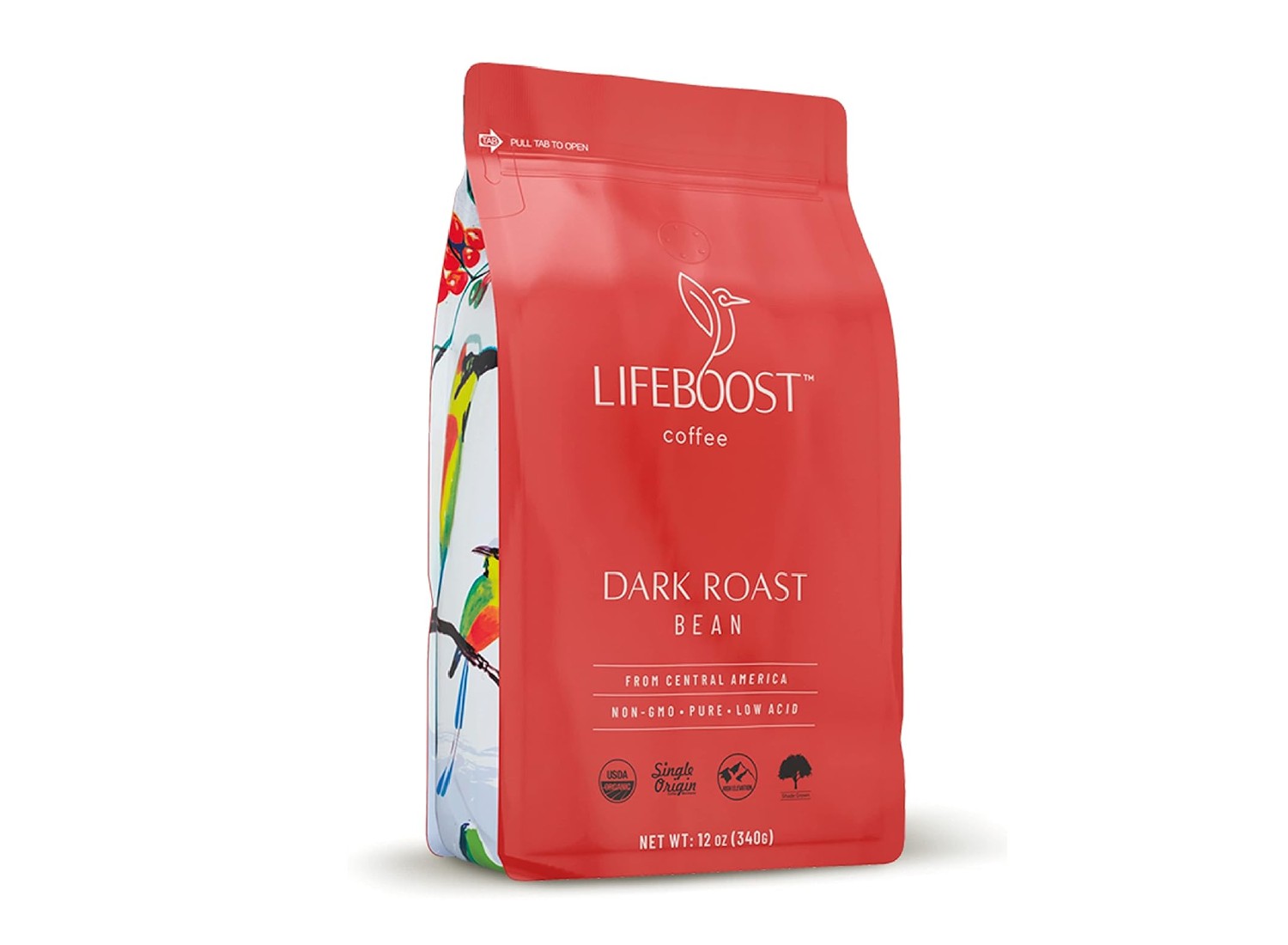 LIFEBOOST Dark Roast Whole Bean Coffee