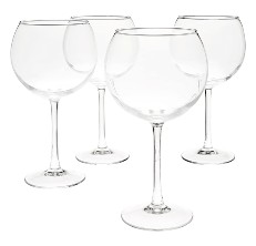 amazon basics red wine glasses