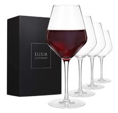elixir glassware red wine glasses