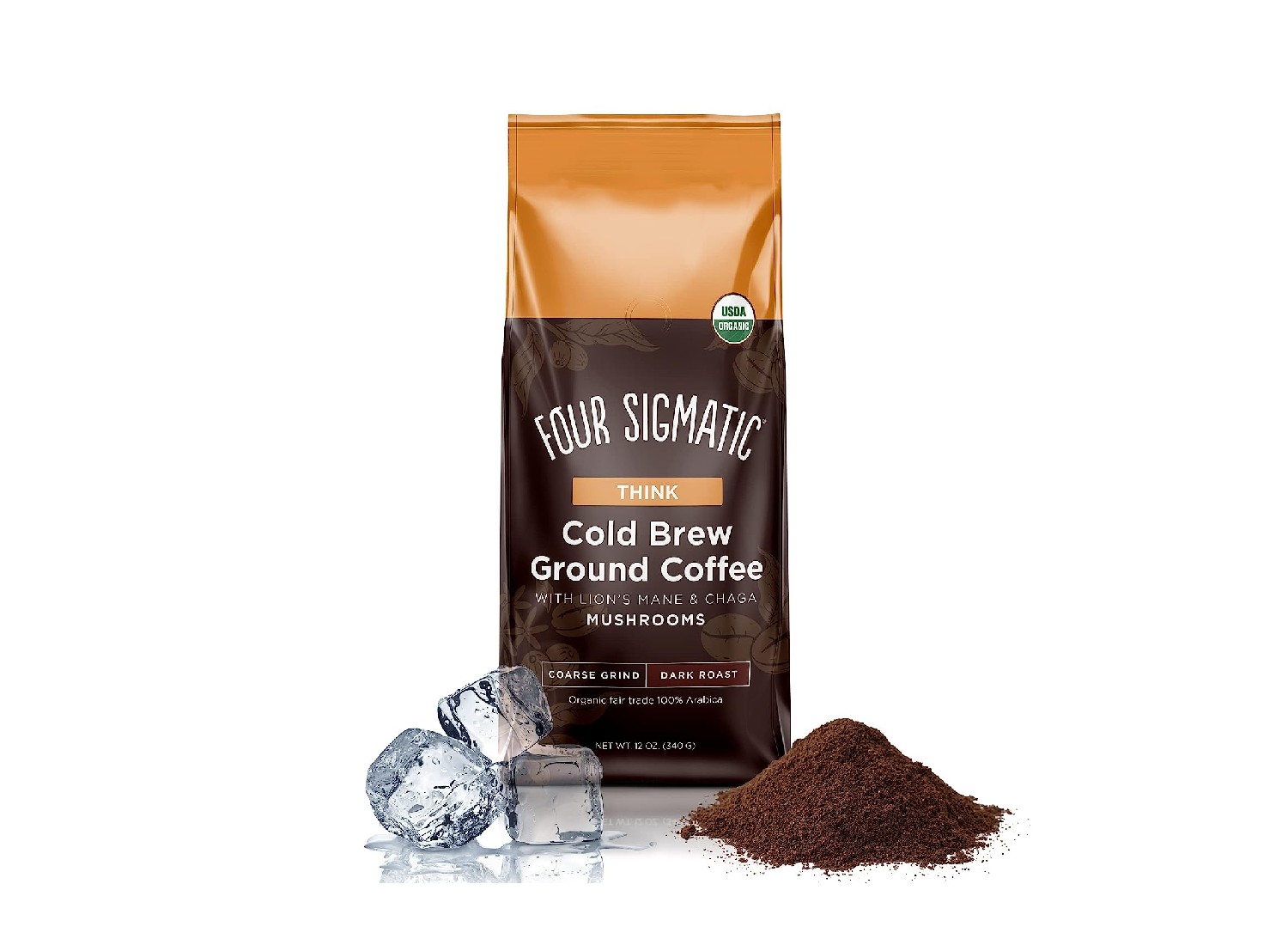 four sigmatic coffee grounds