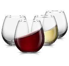 joy jolt spirits wine glasses