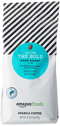 AmazonFresh Dark Roast Ground Coffee