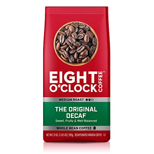 Eight O'Clock Whole Bean Decaf Coffee