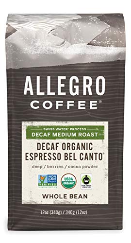 Allegro Organic Whole Bean Decaf Coffee