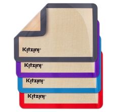 Kitzini Non-Stick Silicone Baking Mat Set