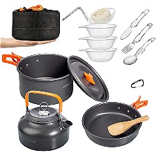 Overmont Campfire Cooking Kit